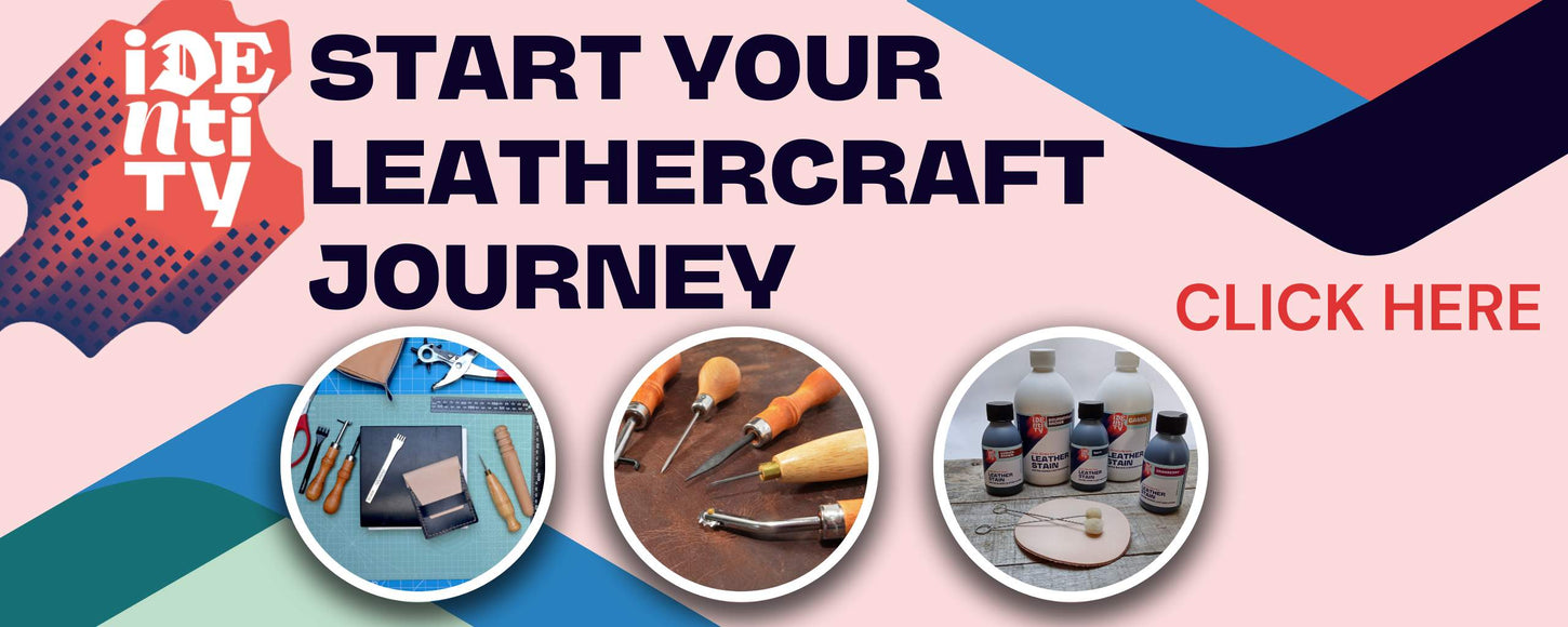 All the information and tools listed for starting and learning leathercraft from Identity Leathercraft