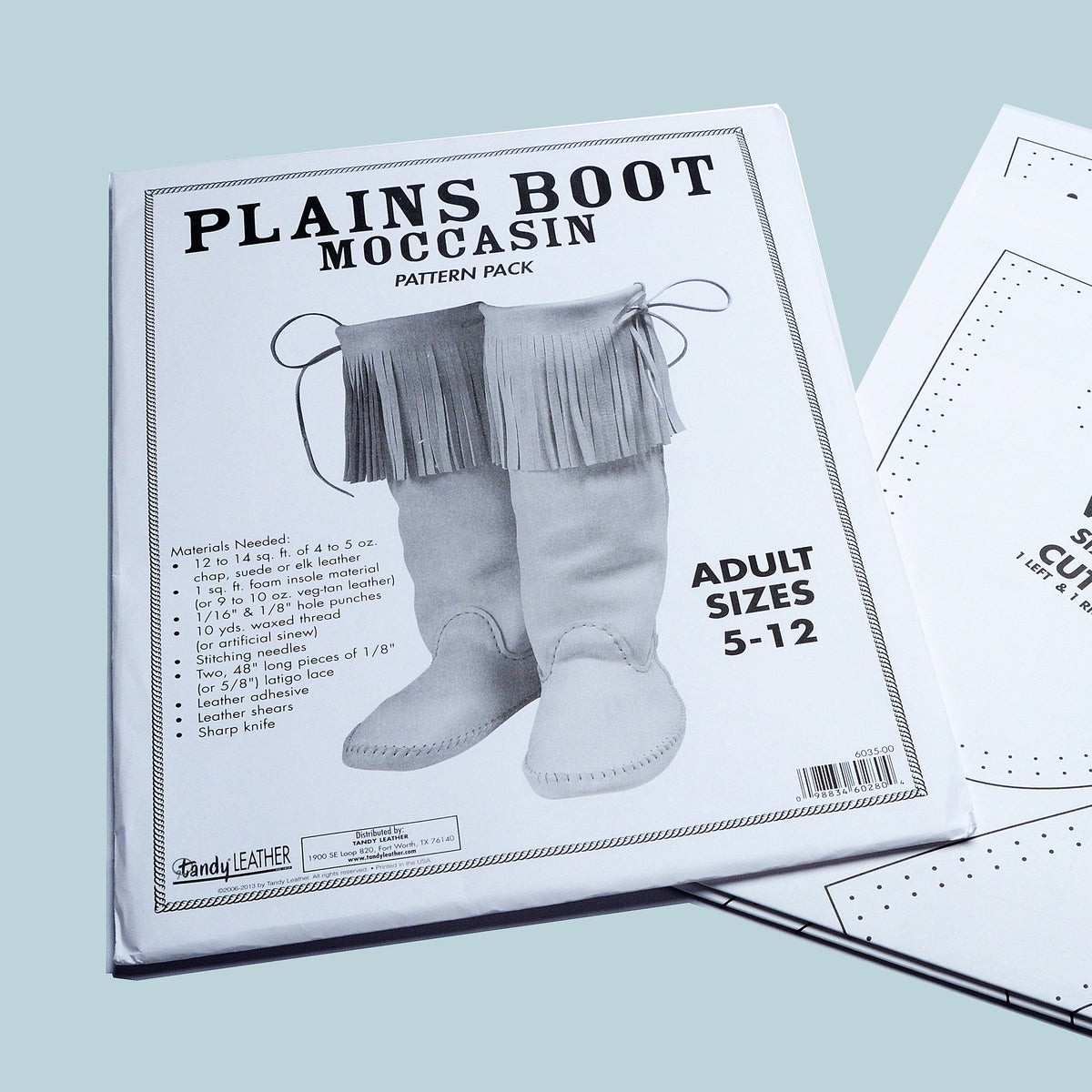 Plainsman Boot Pattern Pack identityleathercraft