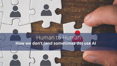 How we do don't (and sometimes do) use AI