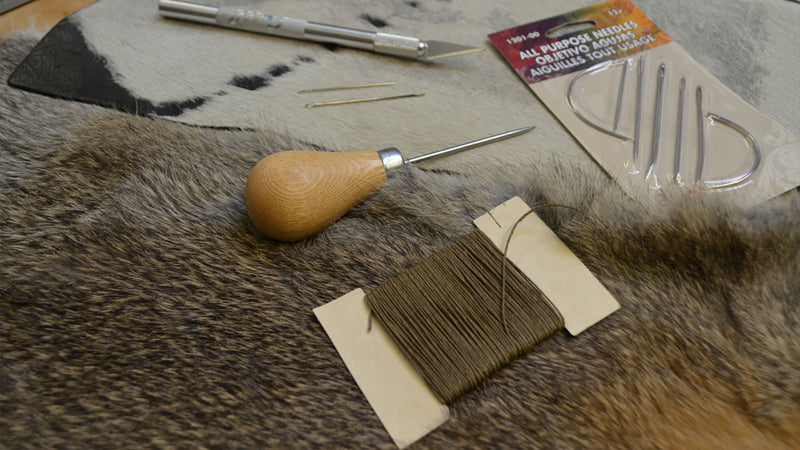 WORKING WITH HAIR-ON-HIDE AND SKINS