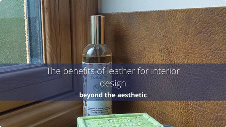 The benefits of leather for interior design