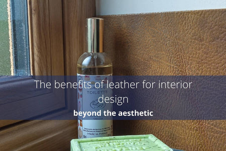 The benefits of leather for interior design