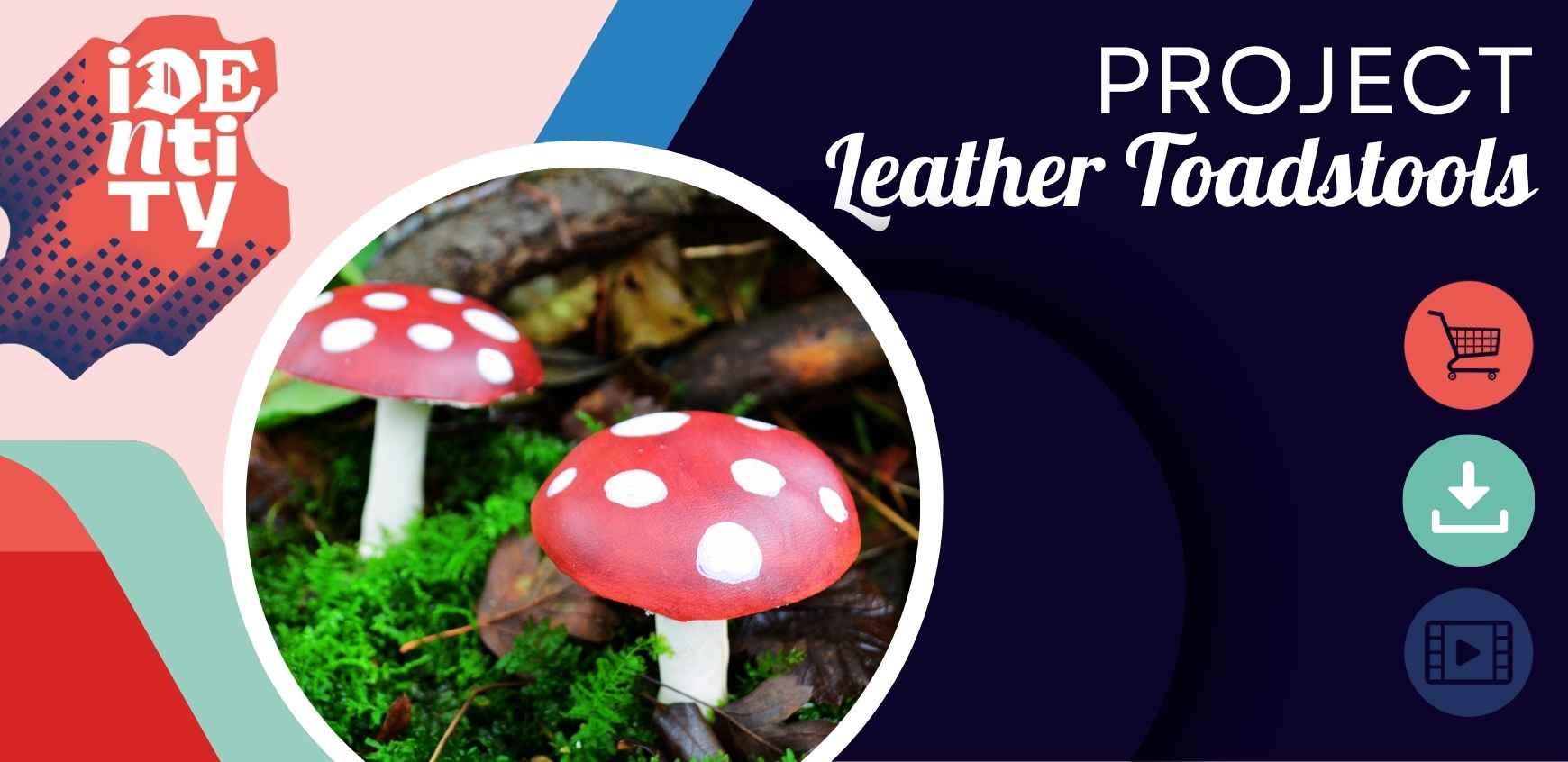 PROJECT - Leather Toadstools