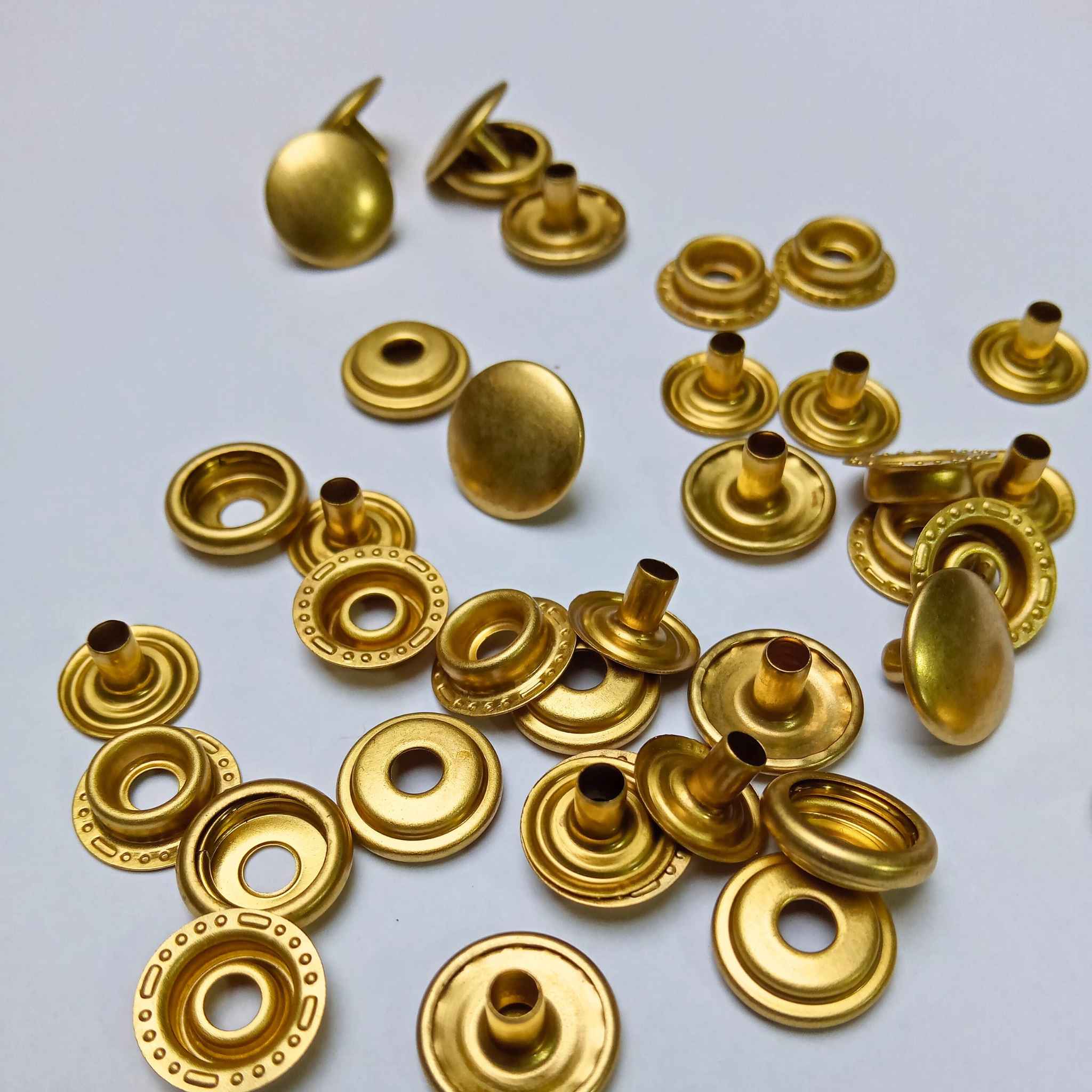 Solid Brass Snaps (Press Studs)