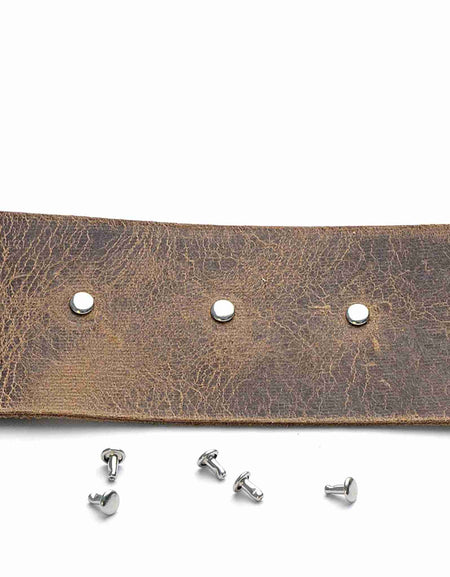 Neat Mini Double Cap Rivets from Identity Leathercraft