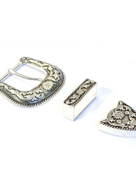 Victoria Engraved Buckle Set from Identity Leathercraft