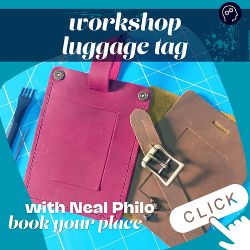 Load image into Gallery viewer, Luggage Tag Class with Neal Philo
