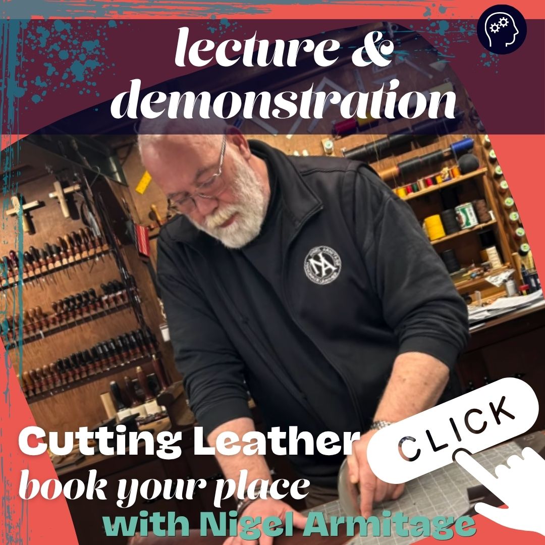Choosing the correct knife and how to use it for the task at hand
(Lecture and Demonstration) at The 2026 Leather Event