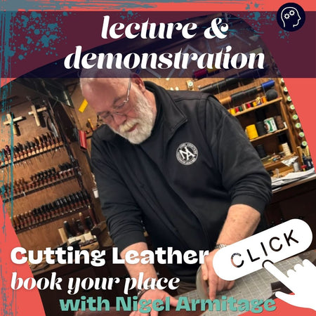Choosing the correct knife and how to use it for the task at hand
(Lecture and Demonstration) at The 2026 Leather Event