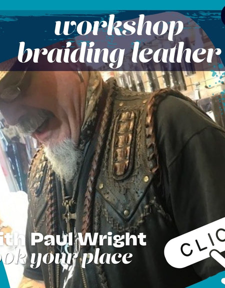 Leather Braiding Class with Paul Wright