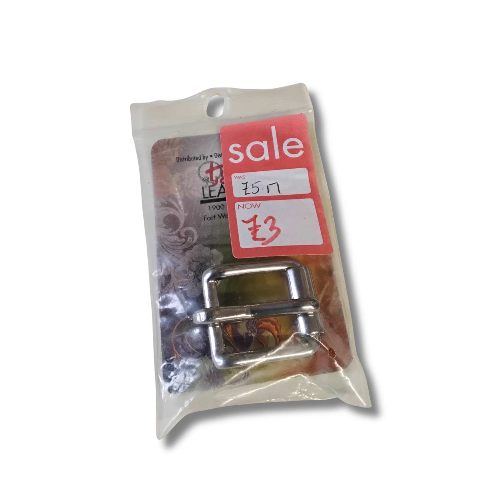 SALE Buckle  Nickel 5/8"