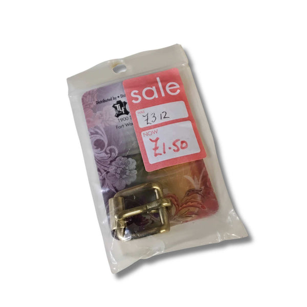 SALE Buckle Solid Brass 1/2"