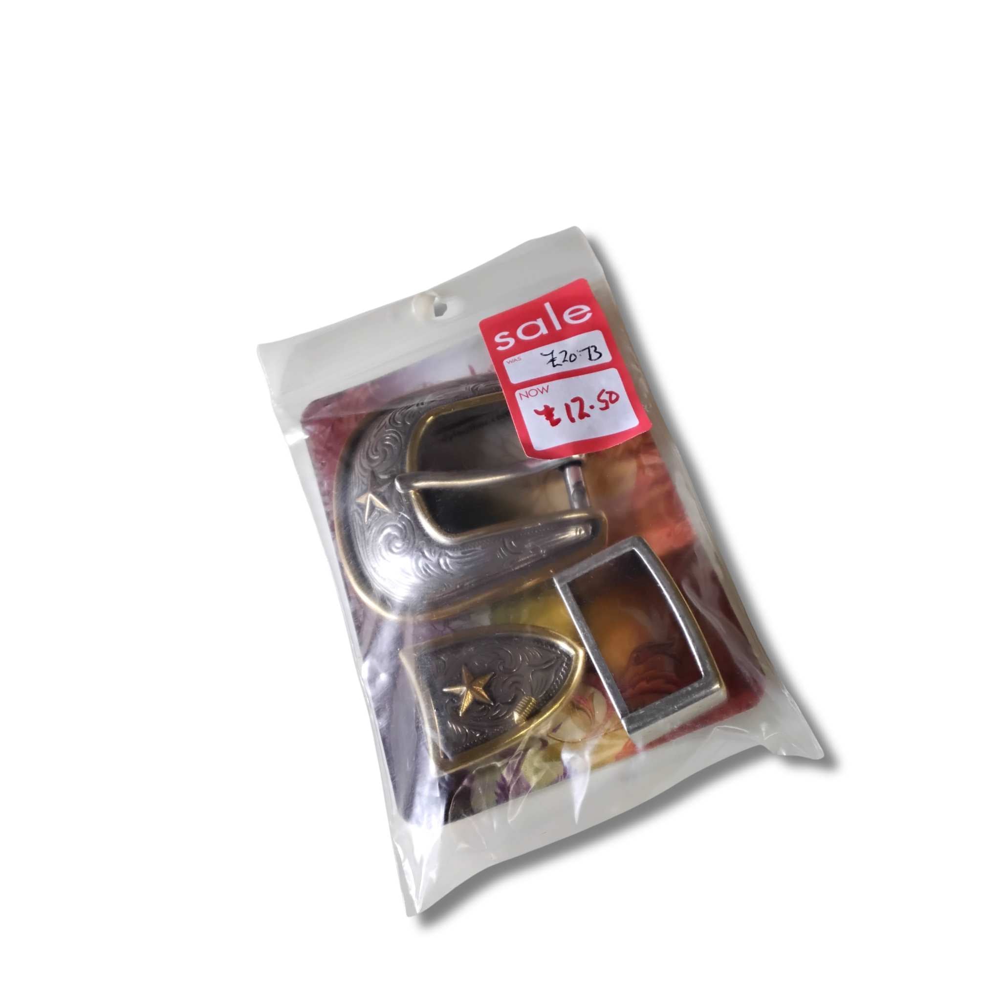 SALE Ranger Star Buckle Set 1"