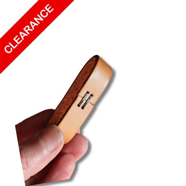 SALE Veg Tan Leather Keeper 2"