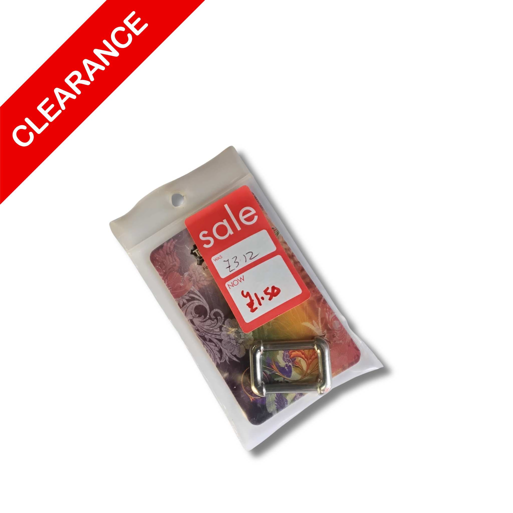 SALE Rounded Strap Ring Keeper 5/8"