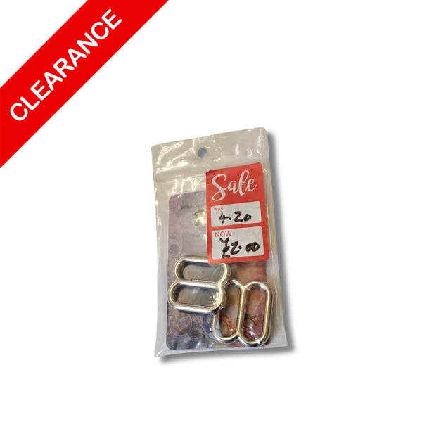 SALE Strap Slider 3/4" pair