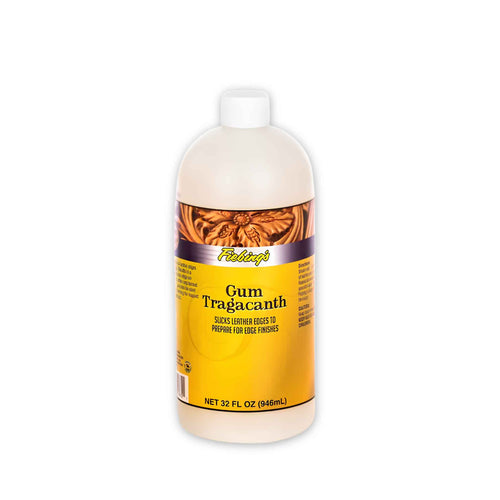 Load image into Gallery viewer, Gum Tragacanth for leatherwork - for use on vegetable tanned leather to smooth and burnish leather edges, similar to Tokenole.
