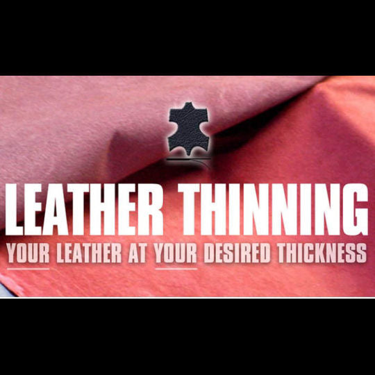 Leather Thinning