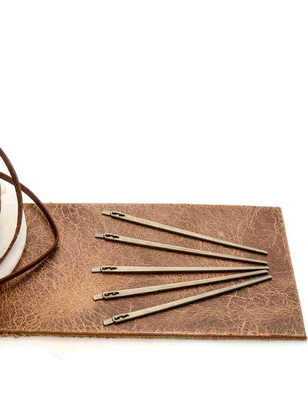 2-Prong Lacing Needles 10pk from Identity Leathercraft