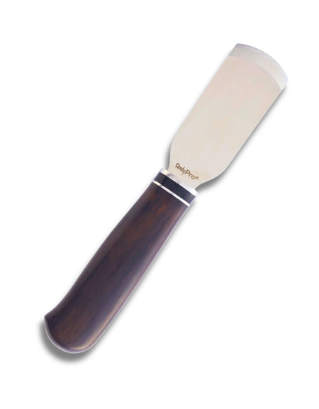 Cut, skive, and trim leather with this exceptionally high-quality, hardened stainless steel blade that has been sharpened to a razor’s edge.