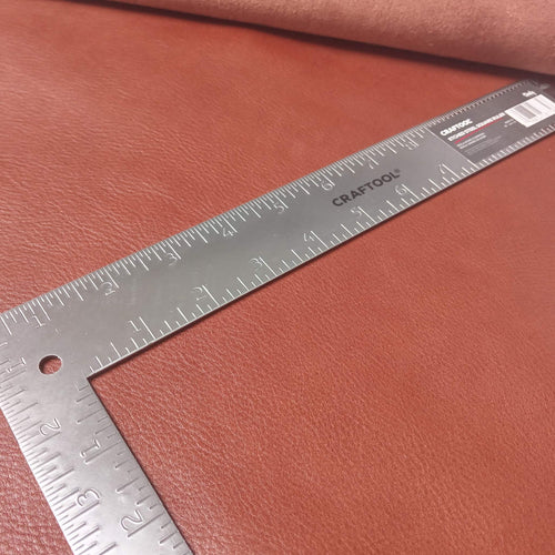 Load image into Gallery viewer, Engraved tempered steel ruler to aid with cutting right angled corners and square and rectangle cuts
