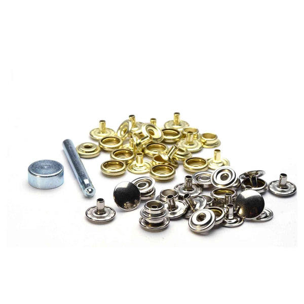 Line 24 Snaps (Press Studs) and Setter Pack from Identity Leathercraft