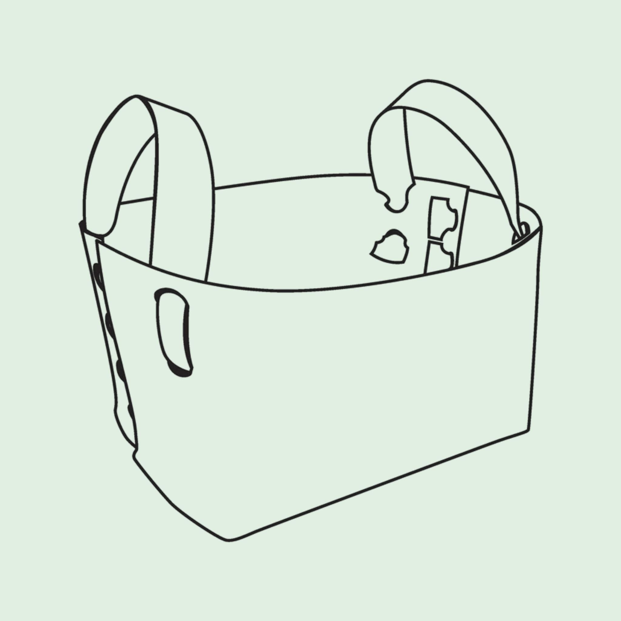 Pattern to make your own handy and decorative accent basket (small) would be great for craft stalls and leathercraft displays.