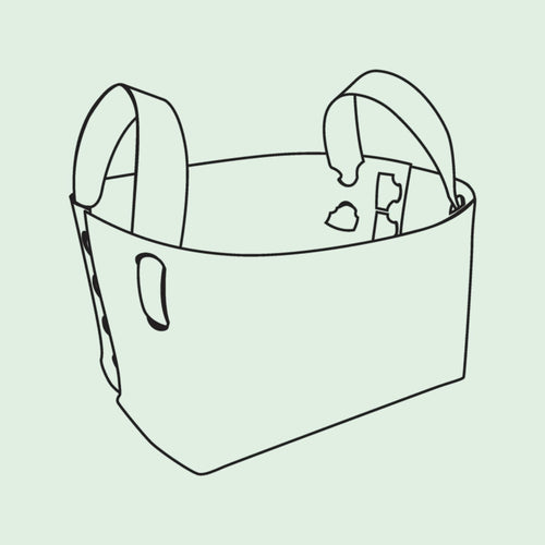 Load image into Gallery viewer, Pattern to make your own handy and decorative accent basket (small) would be great for craft stalls and leathercraft displays.
