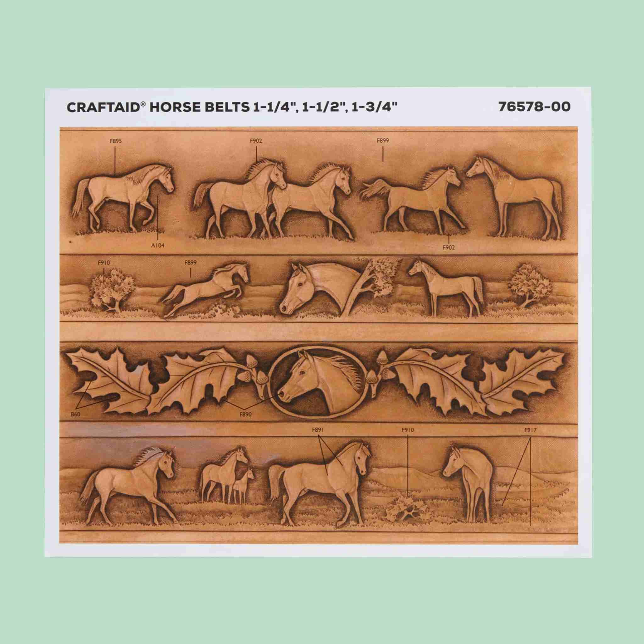 Craftaid Horse Belts (3 widths) - Main Image