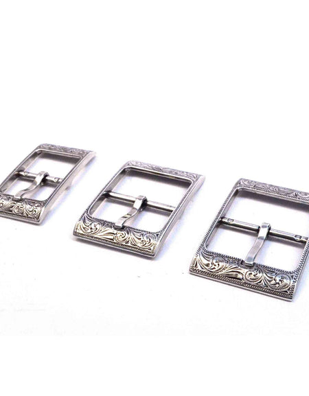 Laramie Engraved Buckles from Identity Leathercraft