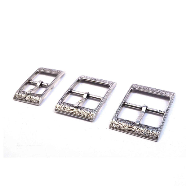 Laramie Engraved Buckles from Identity Leathercraft
