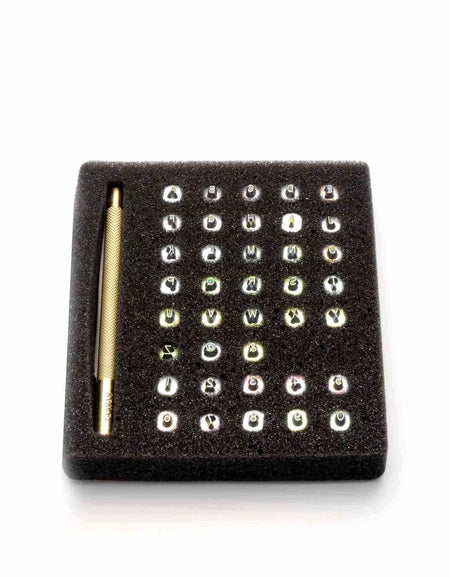 1/8" Alphabet & Number Stamp Set