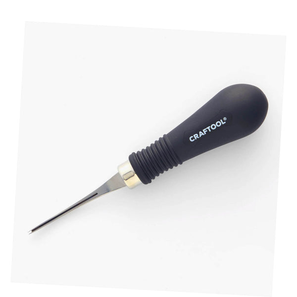 Tandy Craftool Pro premum quallity stitching groover, easy glide action for neat and precise results in all leather types