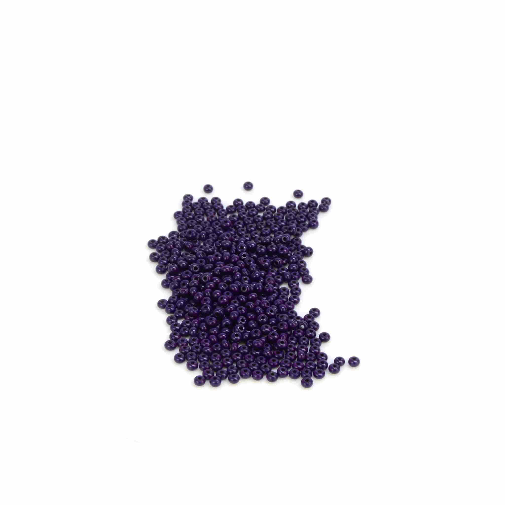 Dark Purple size  5/0 pony beads for decoration, Native American regalia, jewellery and more