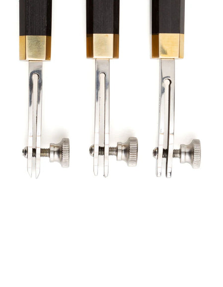 TandyPro tool for creating decorative embossed lines and borders in your leather projects - for leather belts, wallet making, cases and more, in three different sizes