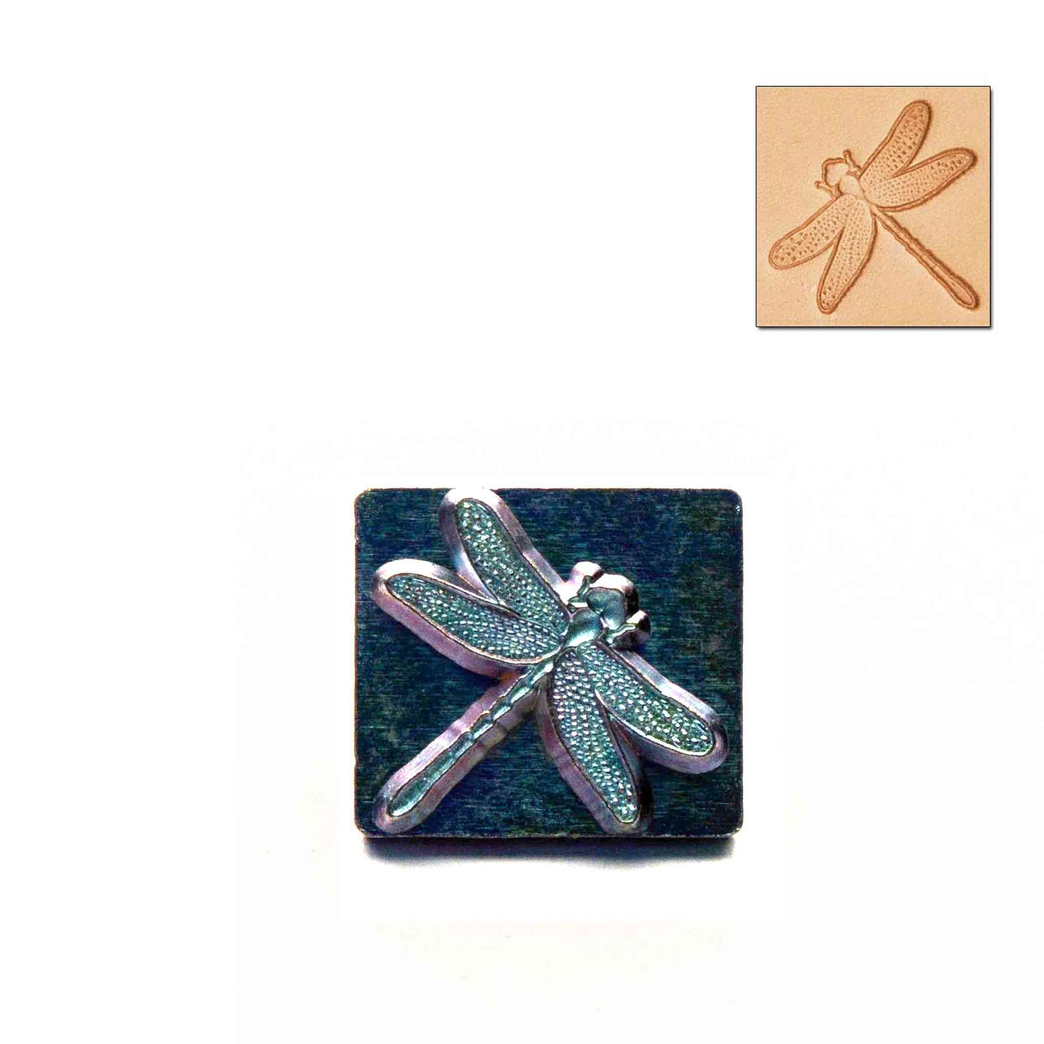 Dragonfly 3D Embossing Stamp from Identity Leathercraft