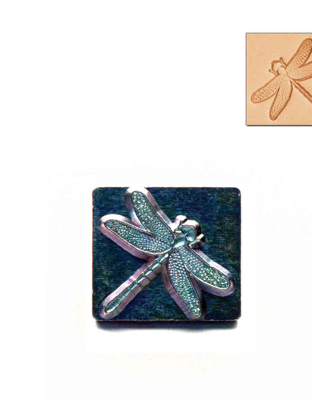 Dragonfly 3D Embossing Stamp from Identity Leathercraft
