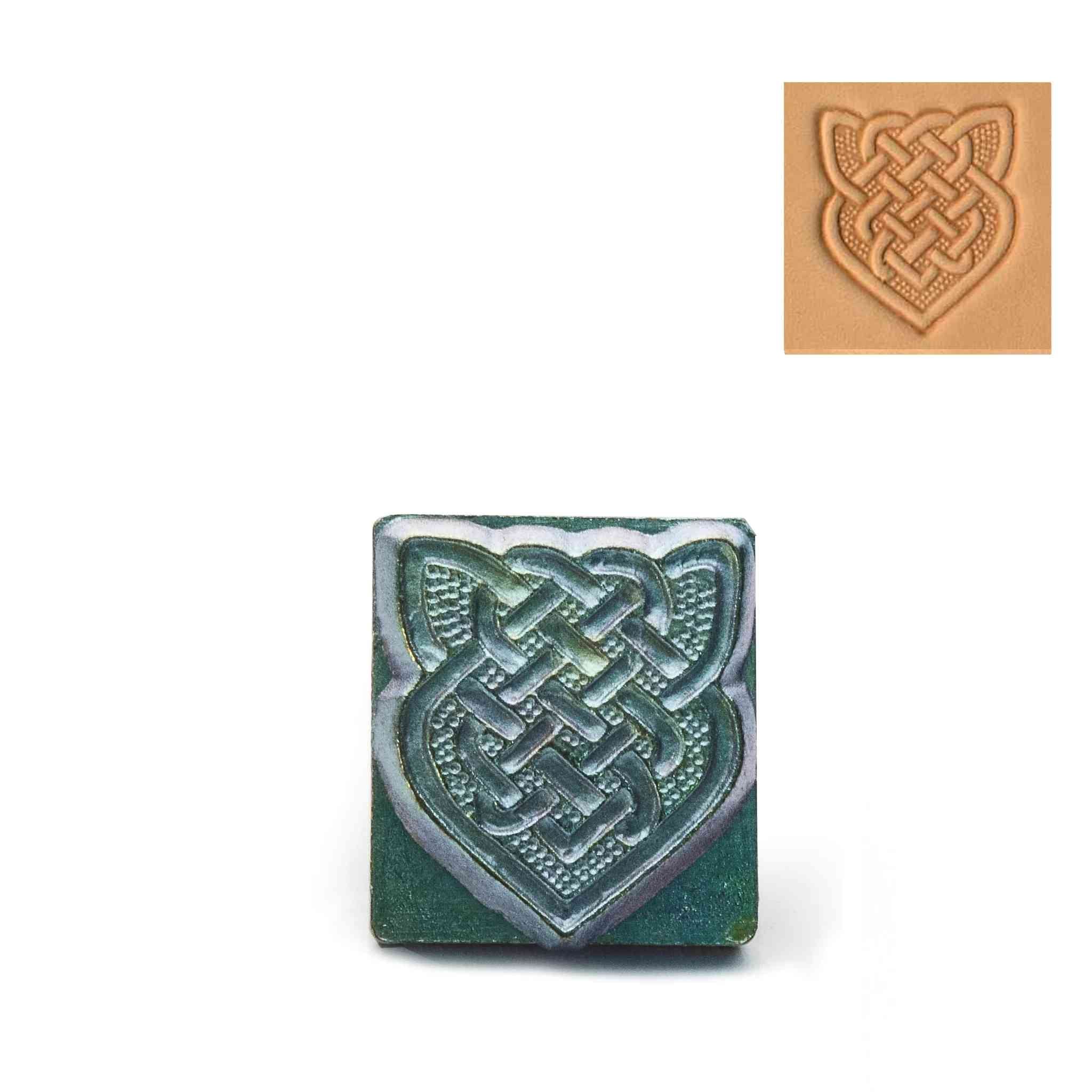 Celtic Knot Arrow 3D Embossing Stamp from Identity Leathercraft