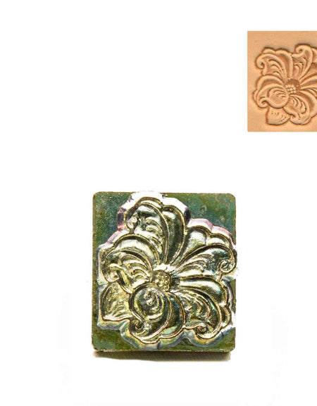 Lily 3D Embossing Stamp from Identity Leathercraft