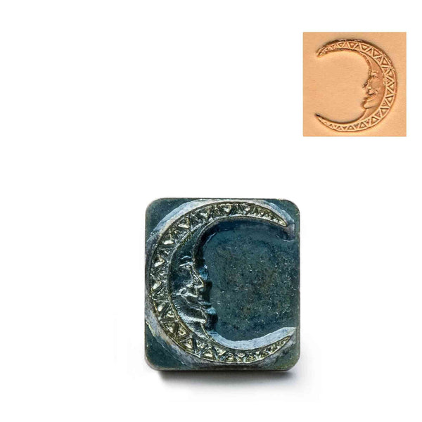 Moon 3D Embossing Stamp from Identity Leathercraft