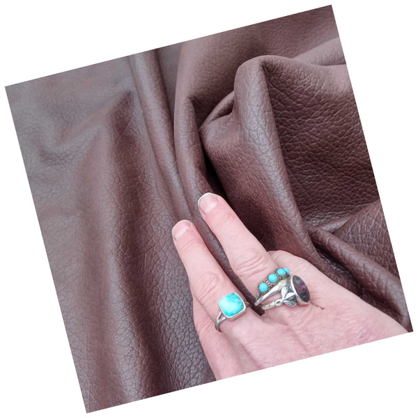 Lightweight Cowhide Leather - Brown