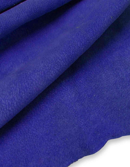 Cobalt Lightweight Pig Suede from Identity Leathercraft