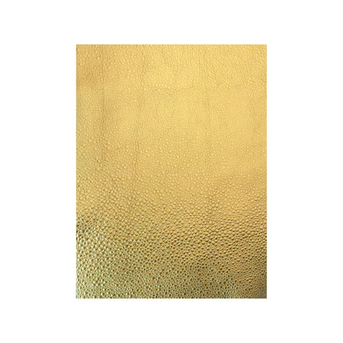 Load image into Gallery viewer, Pebble gold metallic leather for sewing, applique, garments, purses, bags, and more
