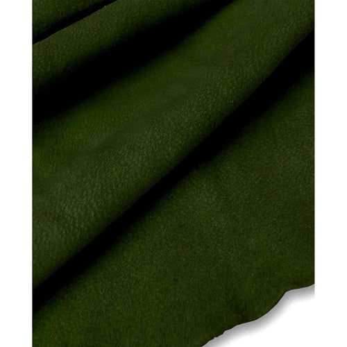 Load image into Gallery viewer, Dark Olive Lightweight Pig Suede from Identity Leathercraft
