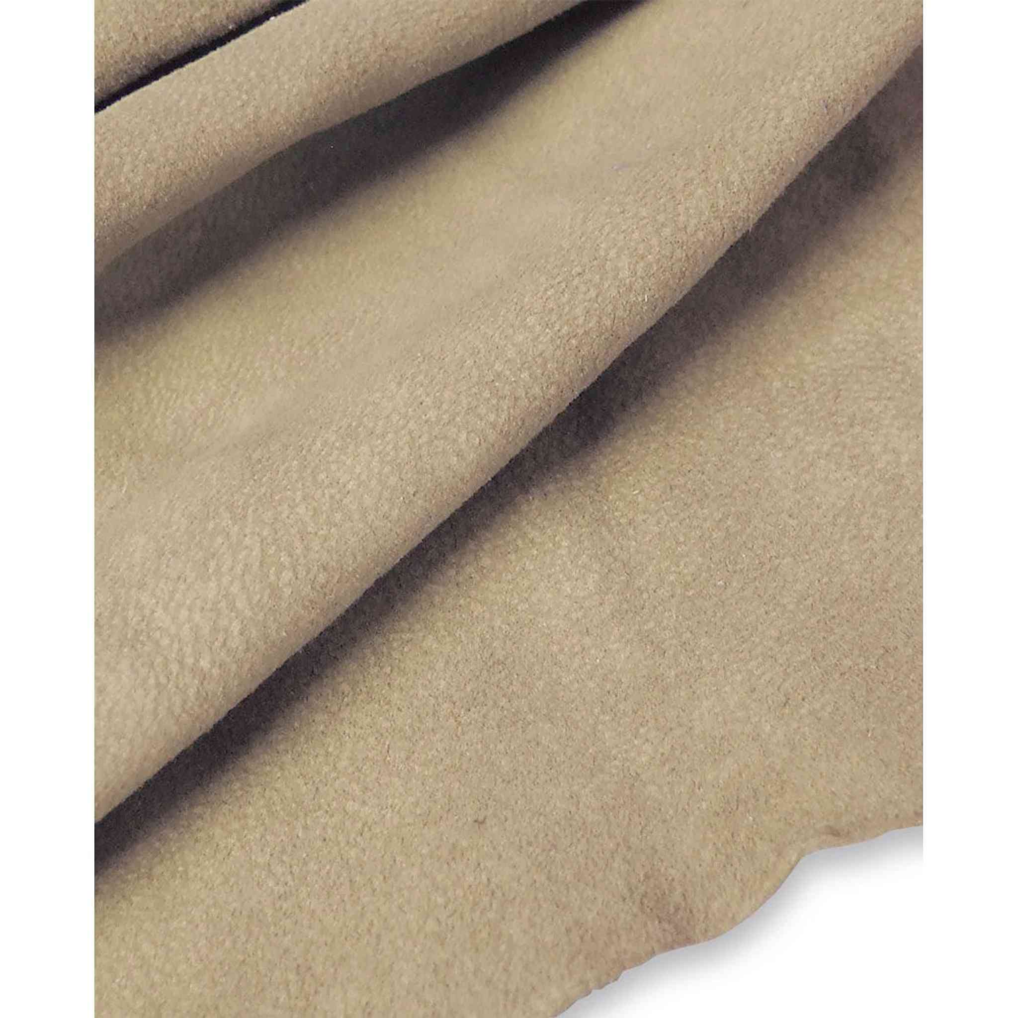 Dark Cream Lightweight Pig Suede from Identity Leathercraft