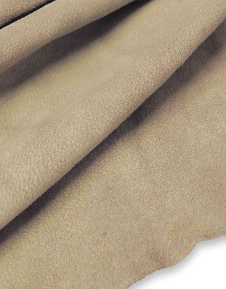 Dark Cream Lightweight Pig Suede from Identity Leathercraft