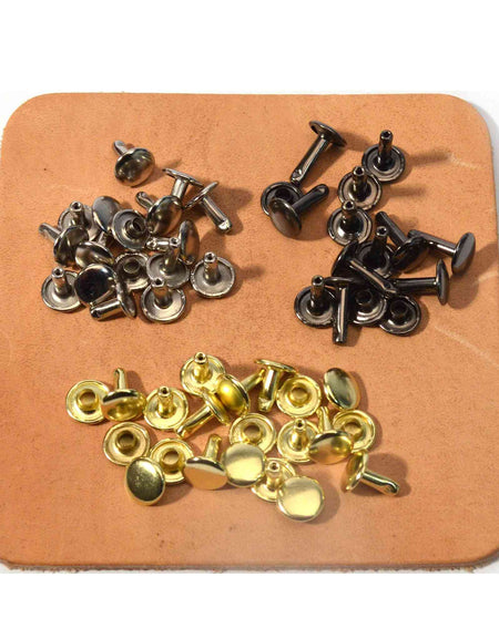 Single Cap Rivets from Identity Leathercraft