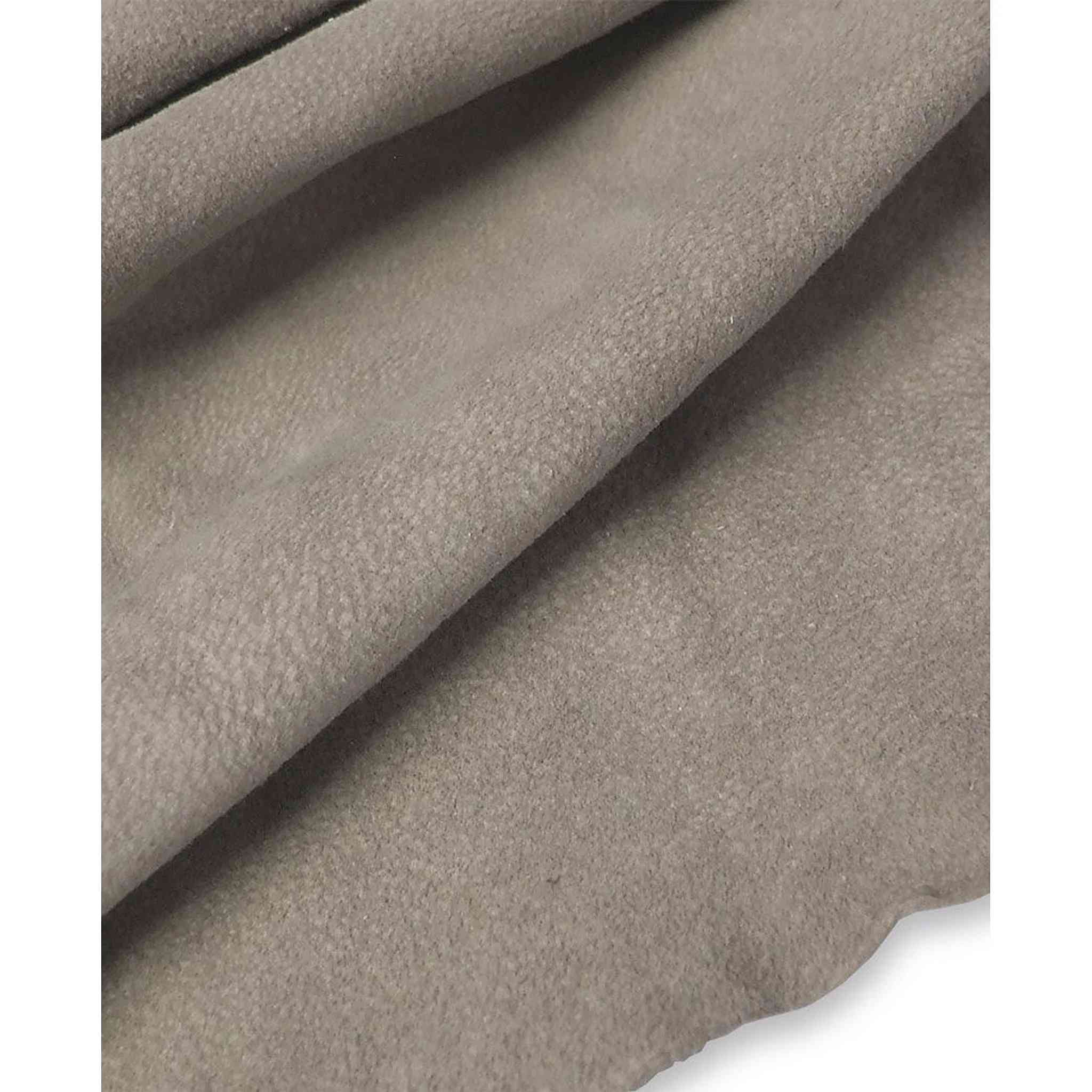 Dove Grey Lightweight Pig Suede from Identity Leathercraft