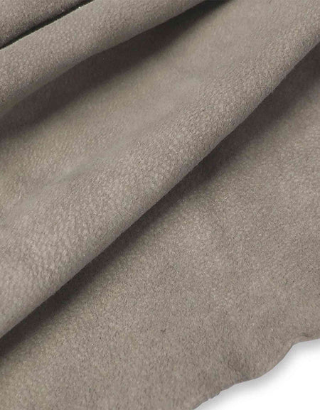 Dove Grey Lightweight Pig Suede from Identity Leathercraft