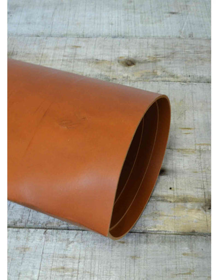 Dyed Veg Tan Shoulder - Cognac (Light Tan) from Identity Leathercraft